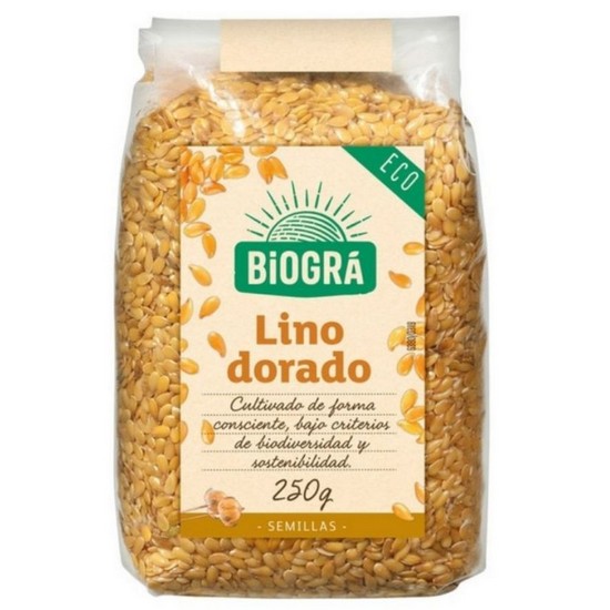 Semillas de Lino Dorado Eco 250g Biogra