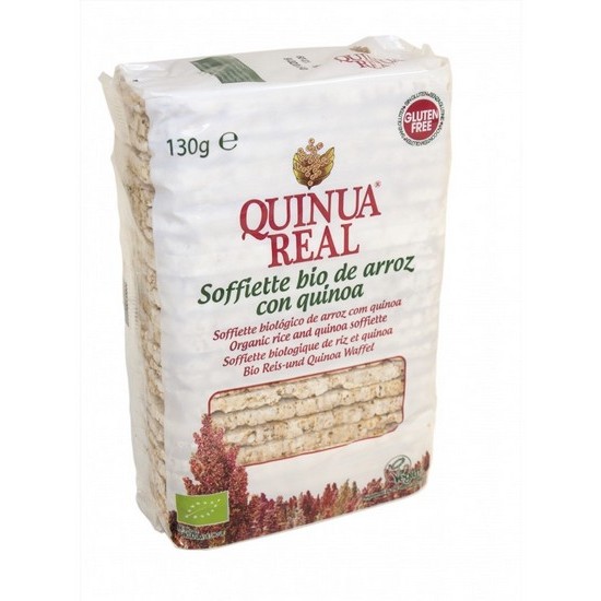 Soffiette Arroz con Quinoa Sin Gluten Bio Vegan 130g Quinua Real