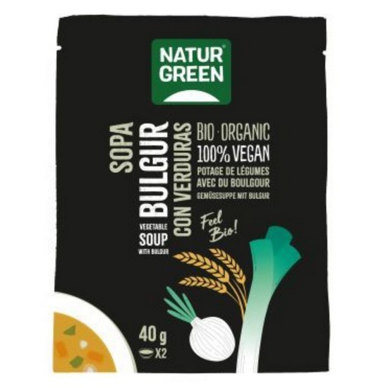 Sopa de Verduras Seleccion Sin Gluten Bio Vegan 40g Natur-Green