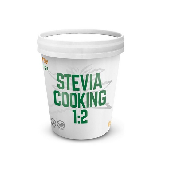Stevia en Polvo Cooking Tarrina Sin Gluten Vegan 250g Energy Feelings