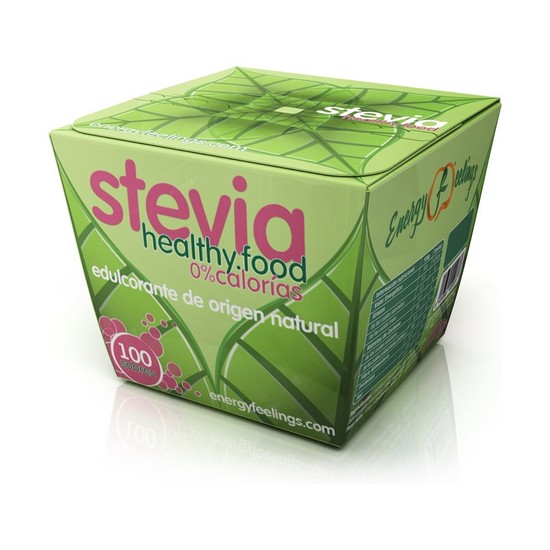 Stevia Sin Gluten Vegan 100 Sobres Energy Feelings