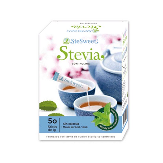 Stevia Insulina 50 Sobres Stesweet