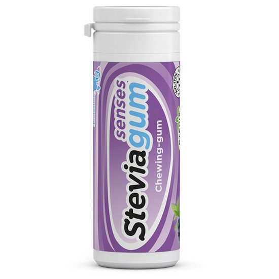 Steviagum Senses Chicles Sabor Arandanos y Menta Sin Gluten Vegan 15uds Lemon Pharma Steviagum Senses Chicles Sabor Arandanos y Menta Sin Gluten Vegan 15uds Lemon Pharma