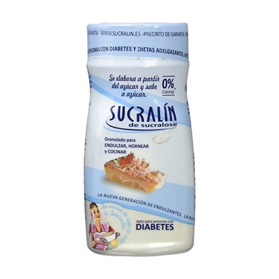 Edulcorante Granulado Especial Diabetes Sin Gluten 190g Sucralin