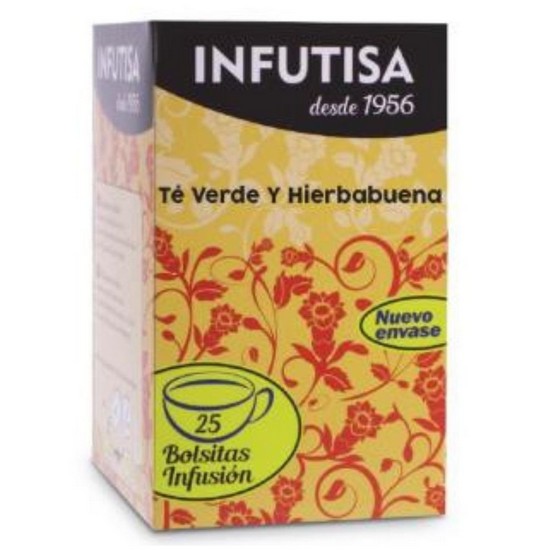 Te Verde Infusion Hierbabuena 10x25inf Infutisa Te Verde Infusion Hierbabuena 10x25inf Infutisa
