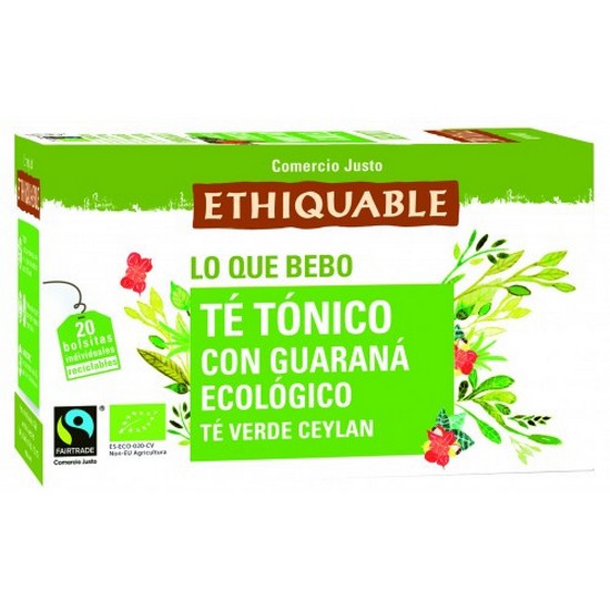 Te Verde Tonico con Guarana Eco 20inf Ethiquable