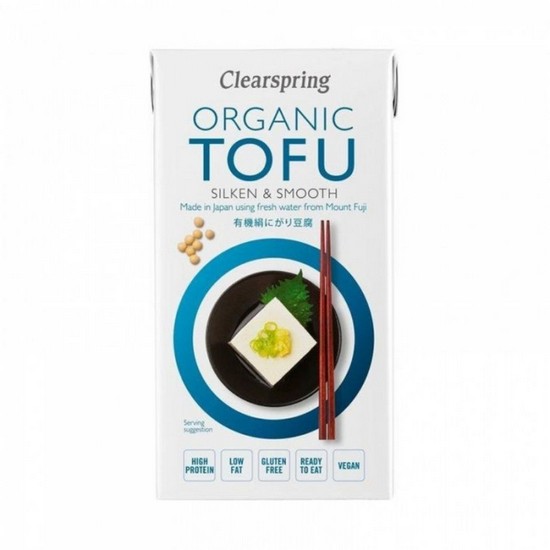 Tofu Sedoso Japones Sin Gluten Vegan 300g Clearspring