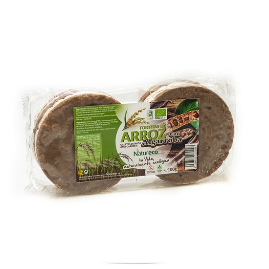 Tortitas de Arroz Algarroba Eco 100g Natureco
