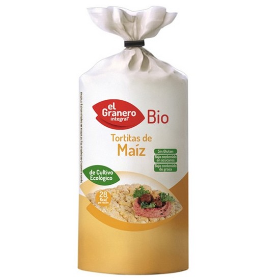 Tortitas de Maiz Sin Gluten Bio 110g El Granero Integral
