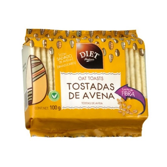 Tostadas de Avena 100g Diet-Radisson