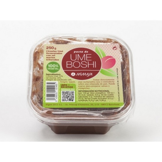 Umeboshi en Pasta Tarrina 250g Mimasa Umeboshi en Pasta Tarrina 250g Mimasa