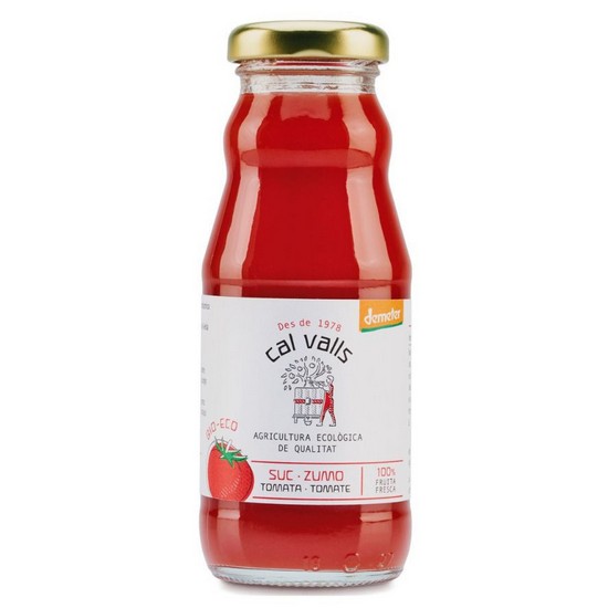 Zumo de Tomate Sin Gluten Bio Vegan 200ml Cal Valls