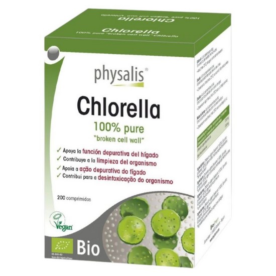 Chlorella Eco Vegan 200comp Physalis