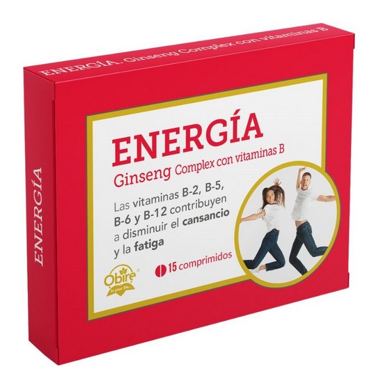 Energia Ginseng 15comp Obire