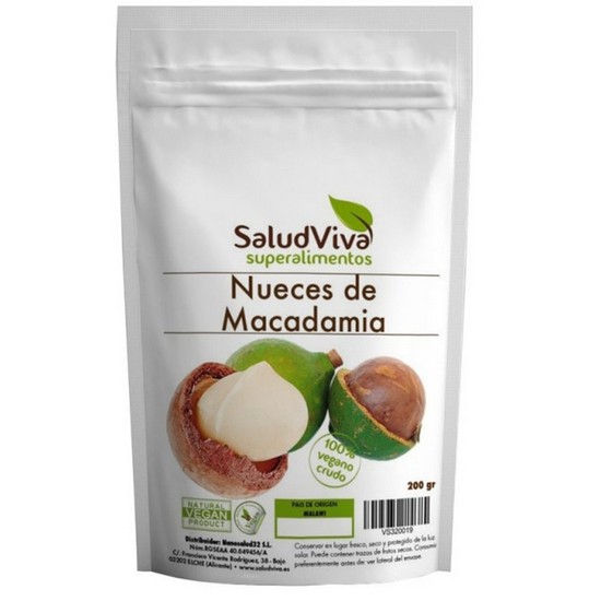 Nueces de Macadamia eco 200gr Salud Viva