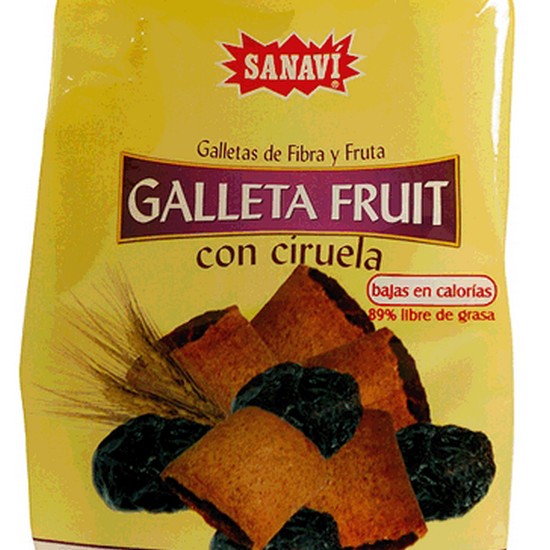 Galleta Fruit con Ciruela 250g Sanavi