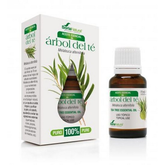 Aceite Esencial Arbol del Te 100% Puro 15ml Soria Natural