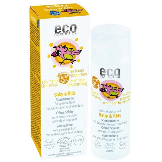 Crema Solar Bebes y Niños SPF50+ Eco 50ml Eco Cosmetics Crema Solar Bebes y Niños SPF50+ Eco 50ml Eco Cosmetics