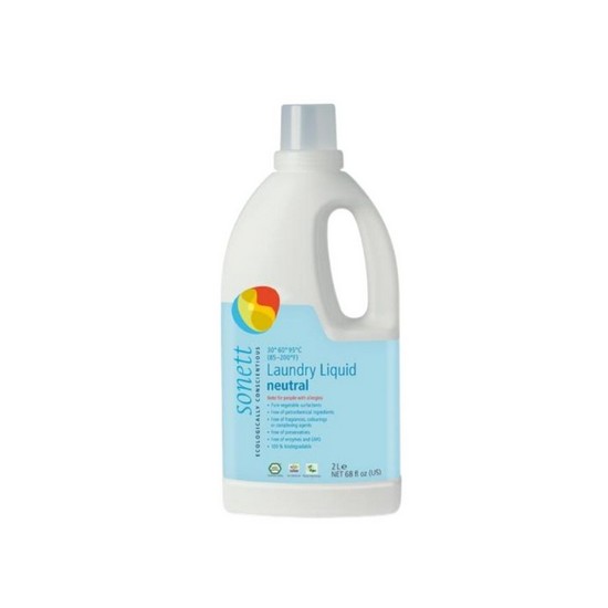 Detergente Liquido Neutral Ropa Eco Vegan 2L Sonett