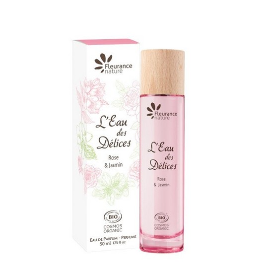 Perfume Agua Rosas y Jazmin Bio 50ml Fleurance Nature