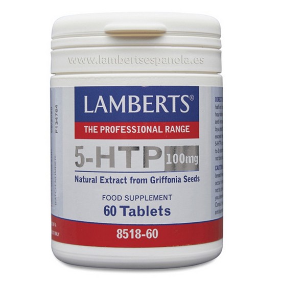 5-HTP Hidroxitriptofano 100Mg Vegan 60caps Lamberts 5-HTP Hidroxitriptofano 100Mg Vegan 60caps Lamberts