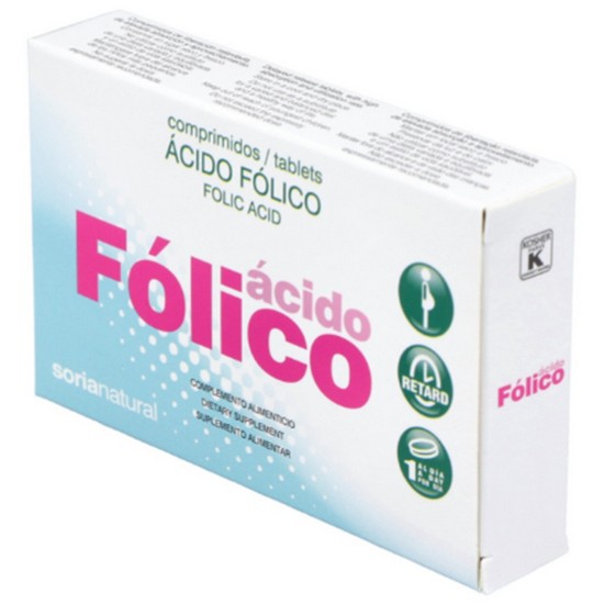 Acido Folico Retard 48comp Soria Natural