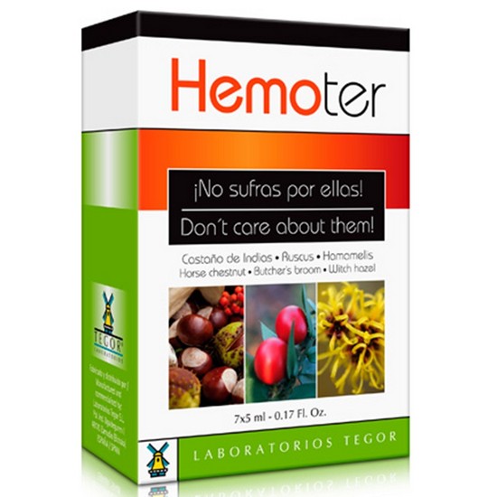 Hemoter Hemorroides Monodosis 7x5mL Tegor
