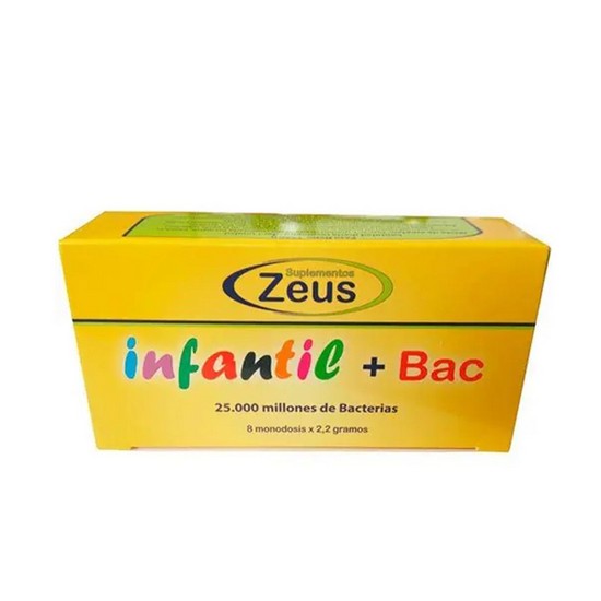 Infantil+Bac Sistema inmunitario 8 taponesx2g Zeus