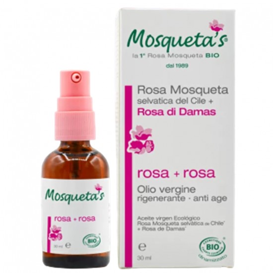 Aceite Rosa Mosqueta Rosa Damascena Bio 30ml Mosqueta´s Aceite Rosa Mosqueta Rosa Damascena Bio 30ml Mosqueta´s