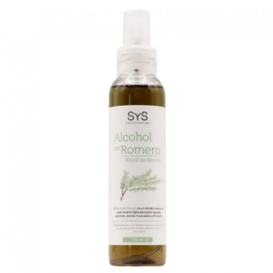 Alcohol Romero 125ml SYS Cosmetica Natural