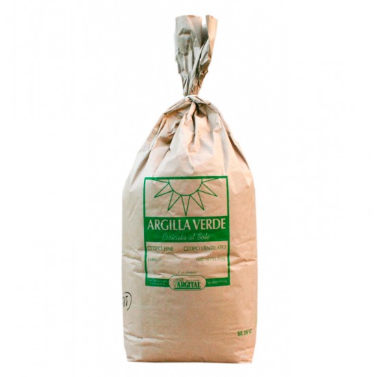 Arcilla Verde Fina Eco 25kg Argital