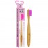 Cepillo dental de Bambu Niños Rosa Vegan 1ud Nordics Oral Care