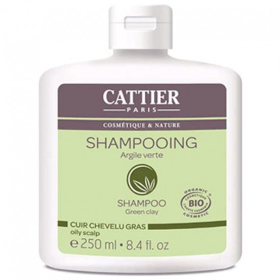Champu Cabello Grasos Arcilla Verde Bio 250ml Cattier Champu Cabello Grasos Arcilla Verde Bio 250ml Cattier