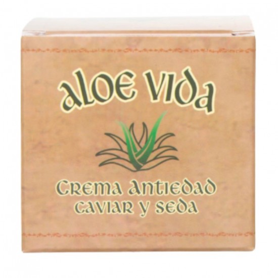 Crema Antiedad Caviar y Seda Bio 50ml Aloe Vida