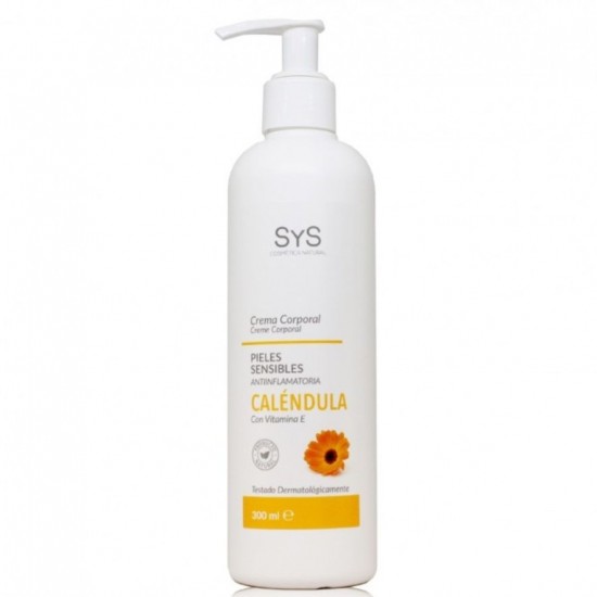 Crema Corporal Calendula con Vitamina E 300ml SYS Cosmetica Natural Crema Corporal Calendula con Vitamina E 300ml SYS Cosmetica Natural