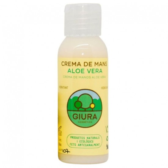 Crema de Manos Aloe Vera 50ml Giura Cosmetics