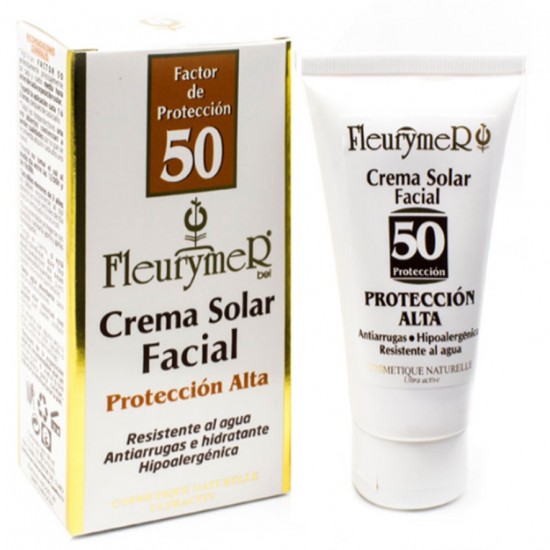 Crema Solar Facial SPF50 80ml Fleurymer