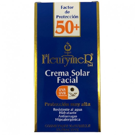 Crema Solar Facial SPF50+ Tubo 80ml Fleurymer