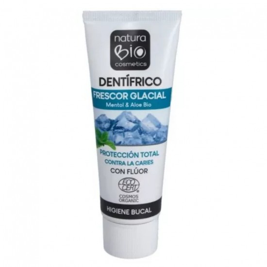 Dentifrico Frescor Glacial Eco 75ml Naturabio Cosmetics Dentifrico Frescor Glacial Eco 75ml Naturabio Cosmetics
