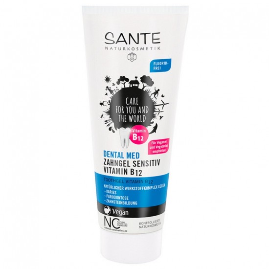 Dentifrico Vitamina Vegan B12 75ml Sante Dentifrico Vitamina Vegan B12 75ml Sante
