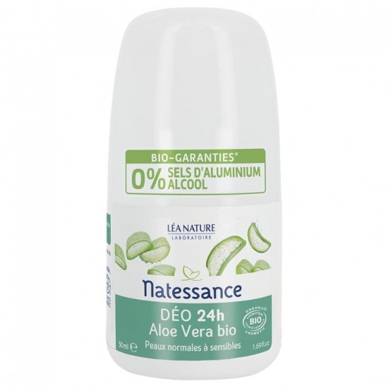 Desodorante Aloe Vera Bio 50ml Natessance