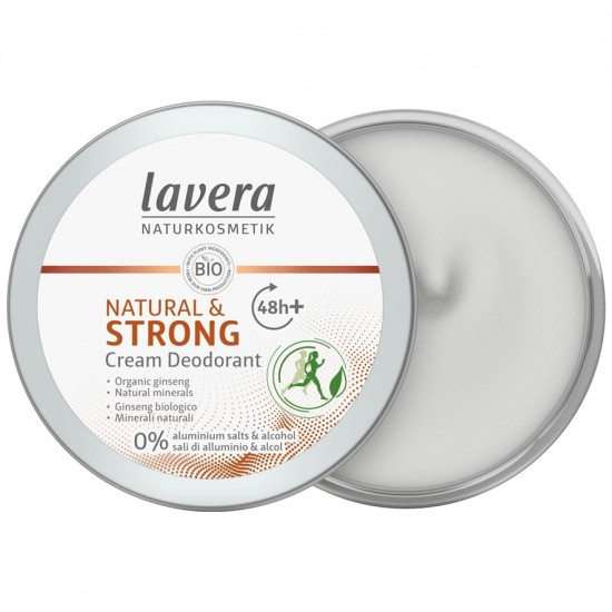 Desodorante Crema Natural & Strong 50ml Lavera