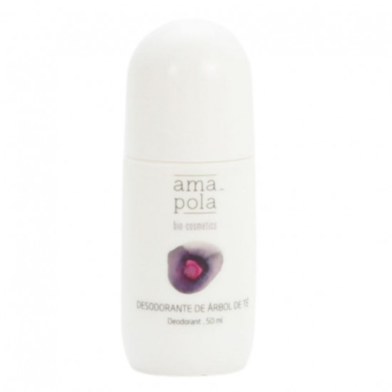 Desodorante De Arbol De Te 50ml Amapola Biocosmetics