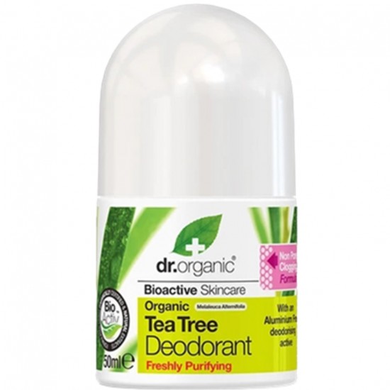 Desodorante de arbol de Te Bio 50ml Dr. Organic