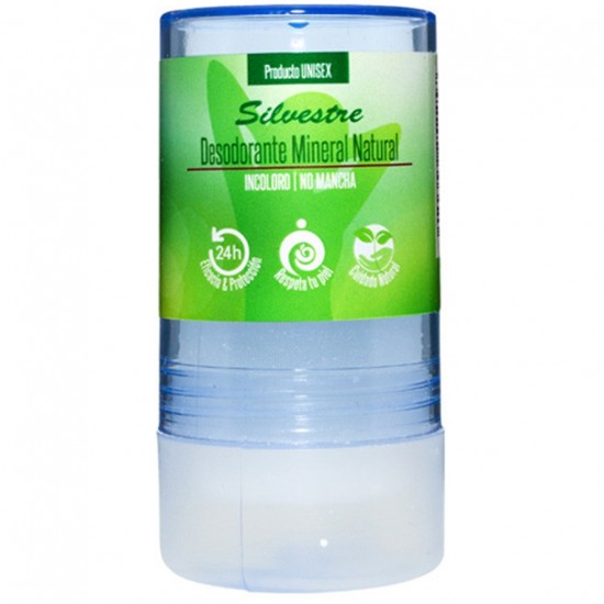 Desodorante Mineral Natural Stick Piedra Silvestre 100g Silvestre