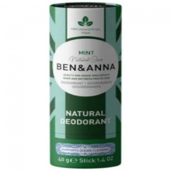 Desodorante Mint Vegan 40g Ben & Anna