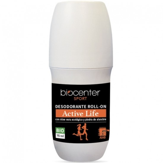 Desodorante Roll On Active Life Sport Bio Vegan 75ml Biocenter