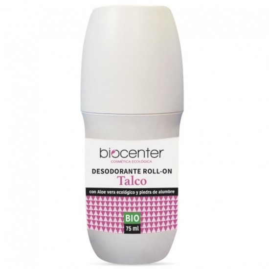 Desodorante Roll On Talco Bio Vegan 75ml Biocenter Desodorante Roll On Talco Bio Vegan 75ml Biocenter