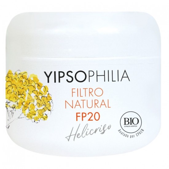 Filtro Natural FP20 Helicriso Bio 30ml Yipsophilia Filtro Natural FP20 Helicriso Bio 30ml Yipsophilia