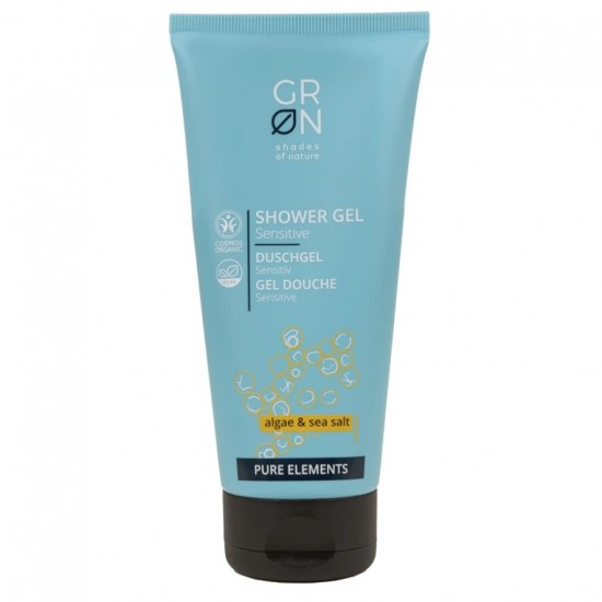 Gel de Baño Chlorella y Sal Marina Vegan 200ml GRN Gel de Baño Chlorella y Sal Marina Vegan 200ml GRN